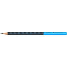 Faber-Castell Grafitová tužka Grip 2001/HB Two Tone černá/modrá