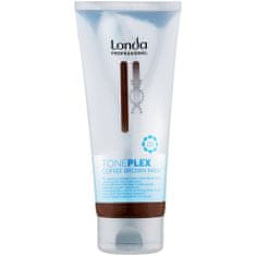 Londa Tonplex Coffee Brown Mask - Intenzivně barvící maska na vlasy, Nové, silnější složení zvyšuje intenzitu barvy, 200ml