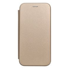 FORCELL Pouzdro / obal na Apple iPhone XS MAX zlaté - knížkové Forcell Elegance