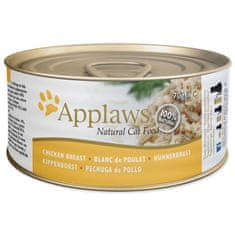 Applaws Konzerva Cat Chicken Breast - KARTON (24ks) 70 g
