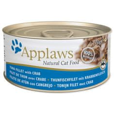 Applaws Konzerva APPLAWS Cat Tuna & Crab, 70 g