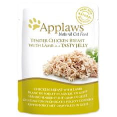 Applaws Kapsička APPLAWS Cat Pouch Chicken with Lamb in Jelly, 70 g
