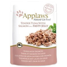 Applaws Kapsička APPLAWS Cat Pouch Tuna Wholemeat with Salmon in Jelly, 70 g