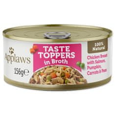 Applaws Konzerva Dog Chicken, Salmon & Rice - KARTON (12ks) 156 g