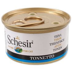 Schesir Konzerva SCHESIR Cat tuňák v želé 85 g