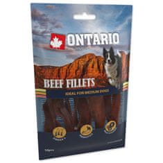 Ontario Pochoutka hovězí filety 12,5 cm 10 ks