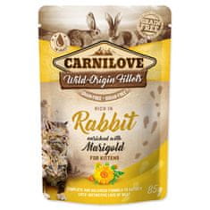 Carnilove Kapsička CARNILOVE Kitten Rich in Rabbit enriched with Marigold 85 g