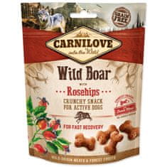 Brit CARNILOVE Dog Crunchy Snack Wild Boar with Rosehips with fresh meat, 200 g