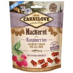 Brit CARNILOVE Dog Crunchy Snack Mackerel with Raspberries with fresh meat, 200 g