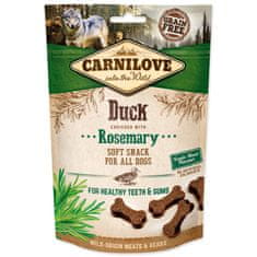 Brit CARNILOVE Dog Semi Moist Snack Duck enriched with Rosemary, 200 g