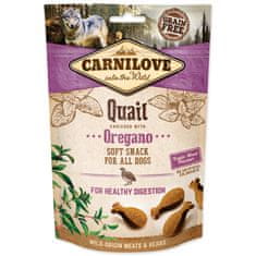 Brit CARNILOVE Dog Semi Moist Snack Quail enriched with Oregano, 200 g