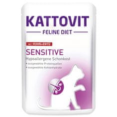 Finnern Kapsička KATTOVIT Sensitive kuře + kachna, 85 g