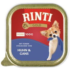 Finnern Vanička RINTI Gold Mini kuře + husa 100 g