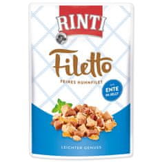 Finnern Kapsička RINTI Filetto kuře + kachna v želé, 100 g