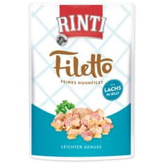 Finnern Kapsička RINTI Filetto kuře + losos v želé 100 g