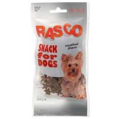 RASCO Pochoutka RASCO Dog hvězdičky drůbeží, 50 g