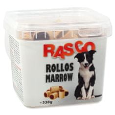 RASCO Sušenky RASCO Dog rollos morkový malý, 530 g