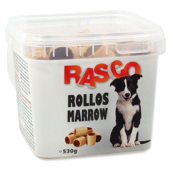 RASCO Sušenky RASCO Dog rollos morkový malý, 530 g