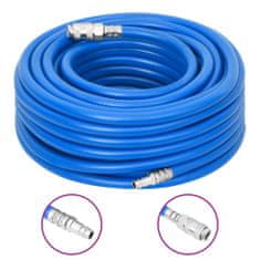 Vidaxl Vzduchová hadice modrá 0,7" 100 m PVC
