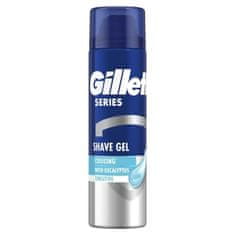 Gillette Chladivý gel na holení Series Sensitive Eucalyptus (Cooling Shave Gel) 200 ml