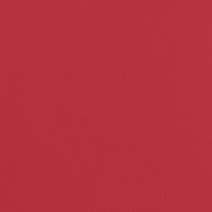 Petromila Skládací lehátko červené oxfordská tkanina a práškovaná ocel