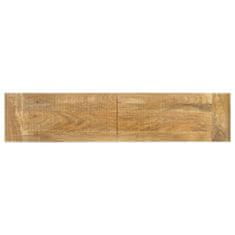 Greatstore Lavice 160 x 35 x 45 cm masivní mangovníkové dřevo