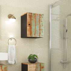 shumee vidaXL Koupelnová nástěnná skříňka 38x33x48 cm Masivní recyklované dřevo
