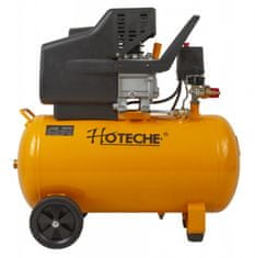 Hoteche Vzduchový kompresor 50 l 230 V, olejový jednoválcový - HOTECHE