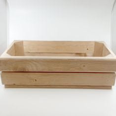 VELMAL Dřevěný truhlík 50x24x15,5cm