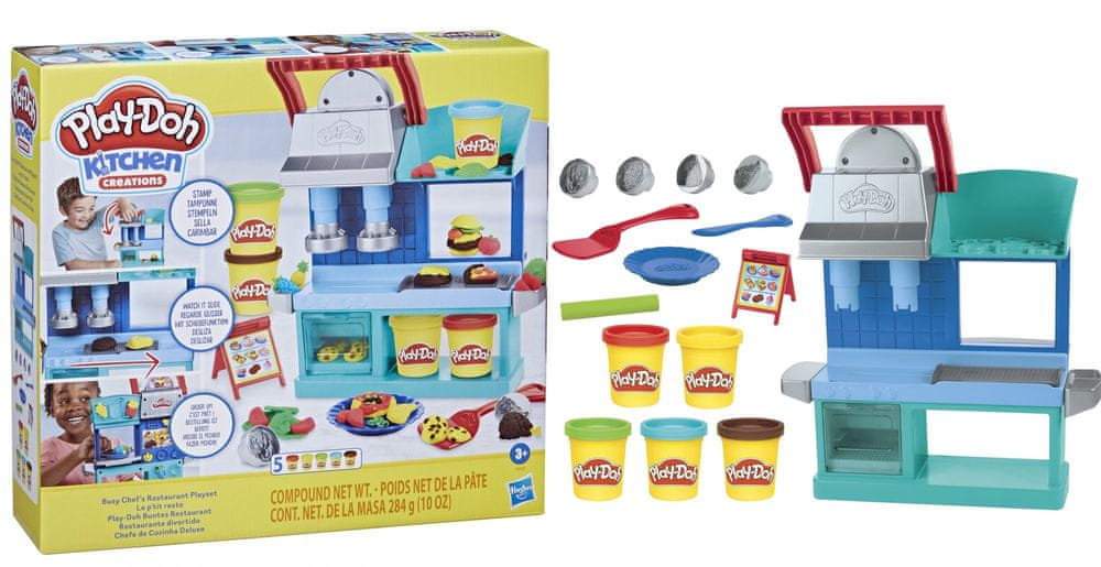 Levně Play-Doh Restaurace vytíženého šéfkuchaře