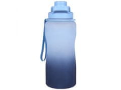 sarcia.eu Modrá plastová láhev/lahev na vodu s výlevkou 2,3l 