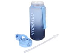 sarcia.eu Modrá plastová láhev/lahev na vodu s výlevkou 2,3l 