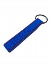 INNA Klíčenka kroužek na klíče modrá silikonová sportovní šňůrka na klíče