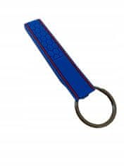 INNA Klíčenka kroužek na klíče modrá silikonová sportovní šňůrka na klíče