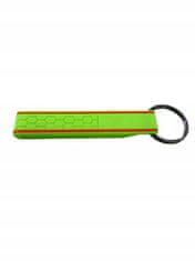 INNA Klíčenka kroužek na klíče zelená silikonová sportovní šňůrka na klíče