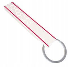INNA Klíčenka kroužek na klíče bílá silikonová sportovní šňůrka na klíče