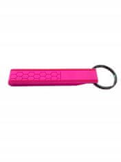 INNA Klíčenka kroužek na klíče růžový silikonová sportovní šňůrka na klíče