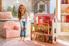 EcoToys Dřevěný domeček pro panenky Fairy Tale Residence