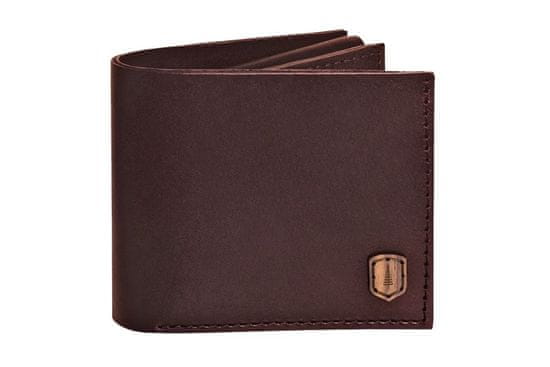 BeWooden Pánská kožená peněženka Brun Wide Wallet černá