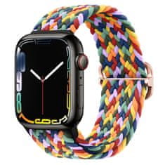 BStrap Elastic Nylon řemínek na Apple Watch 42/44/45mm, colorful