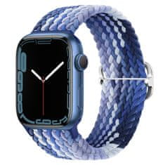 BStrap Elastic Nylon řemínek na Apple Watch 38/40/41mm, blueberry