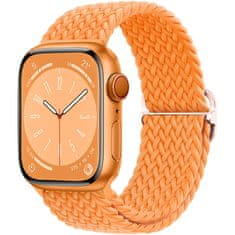 BStrap Elastic Nylon řemínek na Apple Watch 38/40/41mm, bright orange