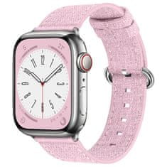 BStrap Denim řemínek na Apple Watch 42/44/45mm, pink