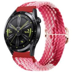 BStrap Elastic Nylon řemínek na Samsung Galaxy Watch Active 2 40/44mm, strawberry