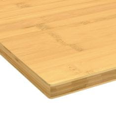 Greatstore Deska psacího stolu 110 x 55 x 1,5 cm bambus