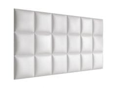 Veneti Čalouněný nástěnný panel 30x30 PAG - bílá eko kůže