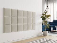 Veneti Čalouněný nástěnný panel 30x30 PAG - béžový
