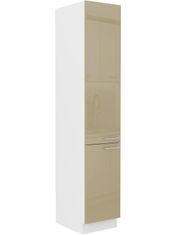 Veneti Potravinová skříň LAJLA - šířka 40 cm, cappucino / bílá