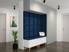Veneti Čalouněný nástěnný panel 30x30 PAG - modrá