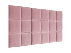 Veneti Čalouněný nástěnný panel 30x30 PAG - růžová